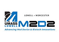 UMASS LOWELL M2D2 logo